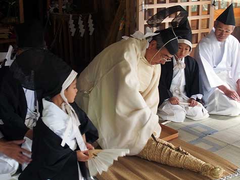 神事：穀霊つなぎ